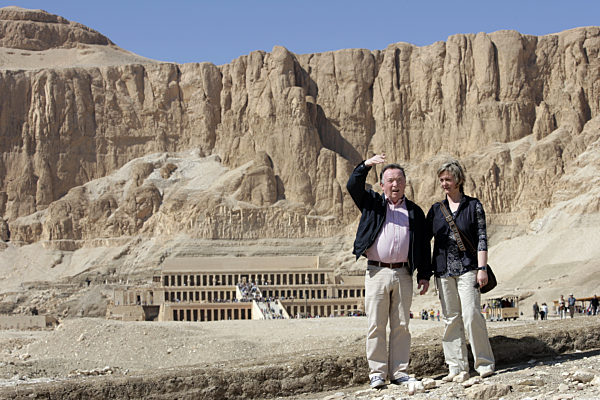 Peter Sodann auf Kreuzfahrt in Ägypten