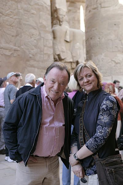 Peter Sodann auf Kreuzfahrt in Ägypten