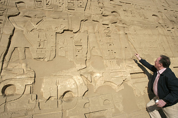 Peter Sodann auf Kreuzfahrt in Ägypten