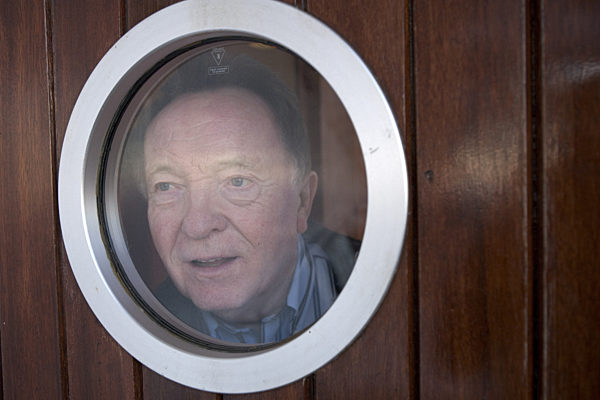 Peter Sodann auf Kreuzfahrt in Ägypten