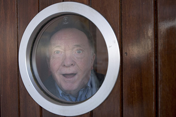 Peter Sodann auf Kreuzfahrt in Ägypten