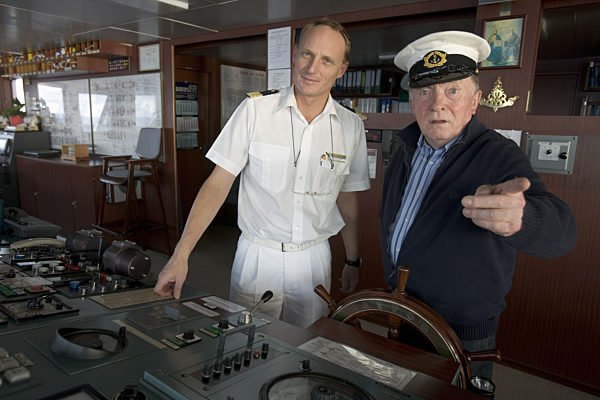 Peter Sodann auf Kreuzfahrt in Ägypten