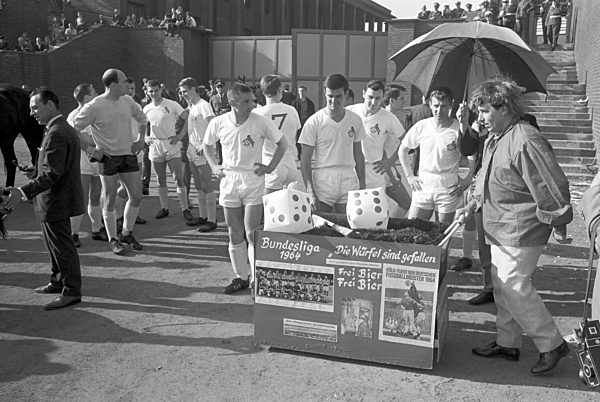 1. FC Cologne wins German Soccer Bundesliga Championship 1964