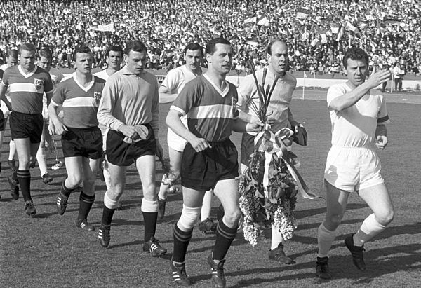 1. FC Cologne wins German Soccer Bundesliga Championship 1964