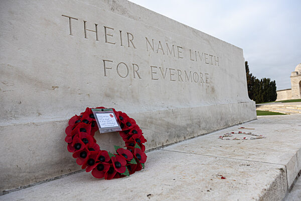 Gedenkstätte Tyne Cot Cemetery, Belgien