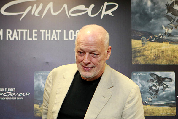 The guitarist and singer from England, David Gilmour of Pink Floyd, told a news conference at the Allianz Park Conference Room, west of Sao Paulo