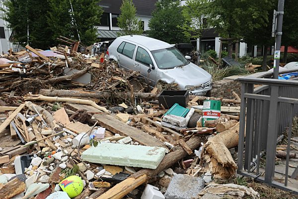 Flutkatastrophe im Ahrtal, 17.7.2021,   Foto: EIBNER/Joerg Niebergall