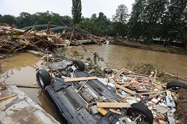 Flutkatastrophe im Ahrtal, 17.7.2021,   Foto: EIBNER/Joerg Niebergall