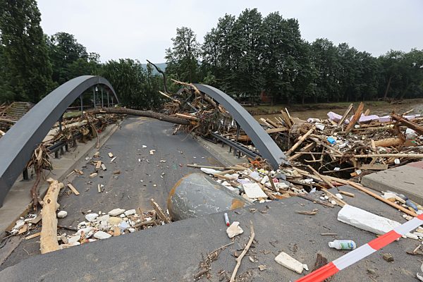 Flutkatastrophe im Ahrtal, 17.7.2021,   Foto: EIBNER/Joerg Niebergall