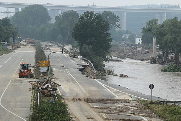 Flutkatastrophe im Ahrtal, 17.7.2021,   Foto: EIBNER/Joerg Niebergall