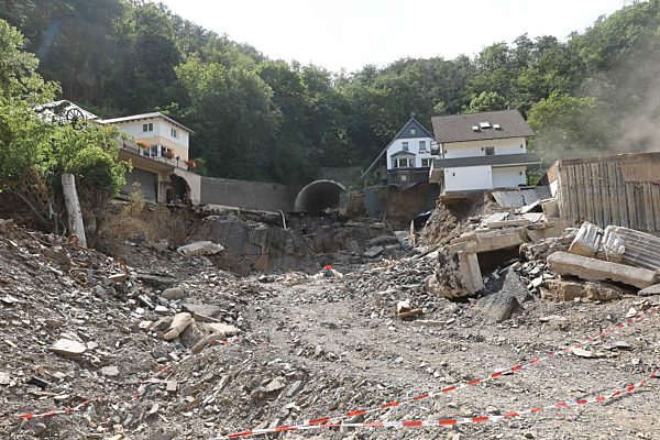 Flutkatastrophe im Ahrtal, Bad Neuenahr, 22.07.2021,   Foto: EIBNER/Joerg Niebergall