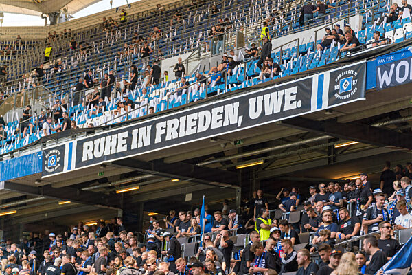 Hamburger SV vs. FC Hansa Rostock, Fussball, 2. Bundesliga, Spieltag 2, Saison 2022/23, 24.07.2022