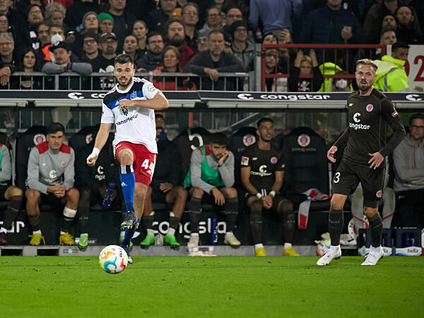 FC St. Pauli vs. HSV, 2. Bundesliga, Hamburg, Spielzeit 2022/2023, 12.Spieltag, 14.10.2022