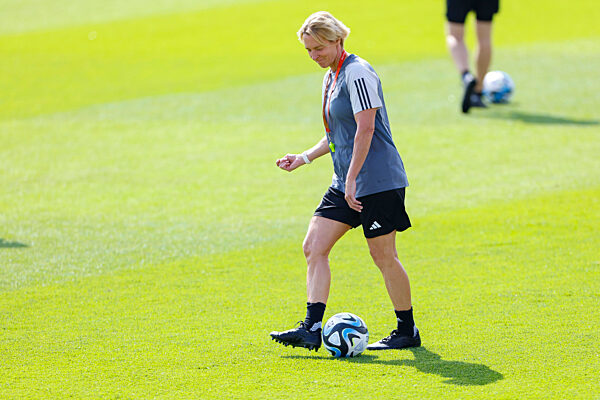 Fußball: Nationalteam, Frauen, WM, Training