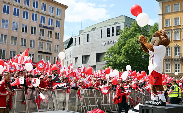 Meisterfeier des FC Bayern München