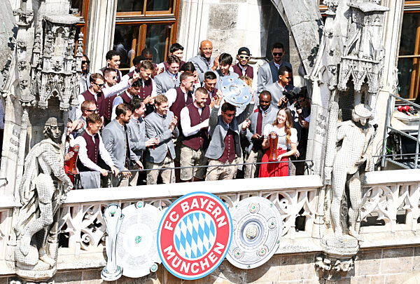 Meisterfeier des FC Bayern München