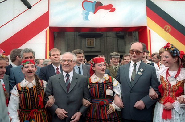 Der SED-Generalsekretär und Staatsratsvorsitzende der DDR...