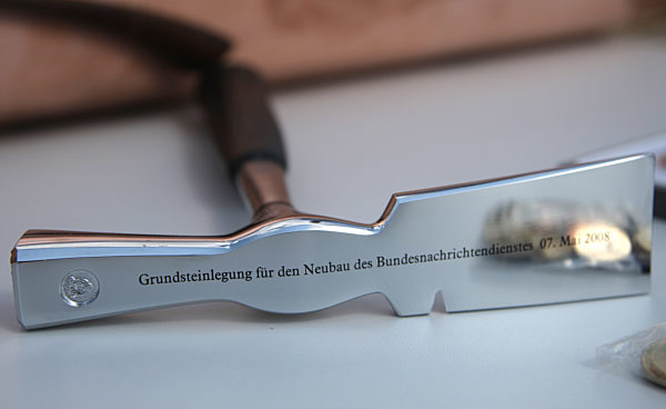 Grundsteinlegung neue BND-Zentrale