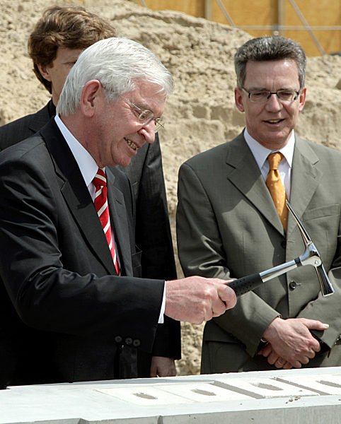 Grundsteinlegung neue BND-Zentrale