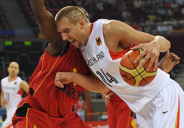 Peking 2008 - Basketball Deutschland - Angola 95:66