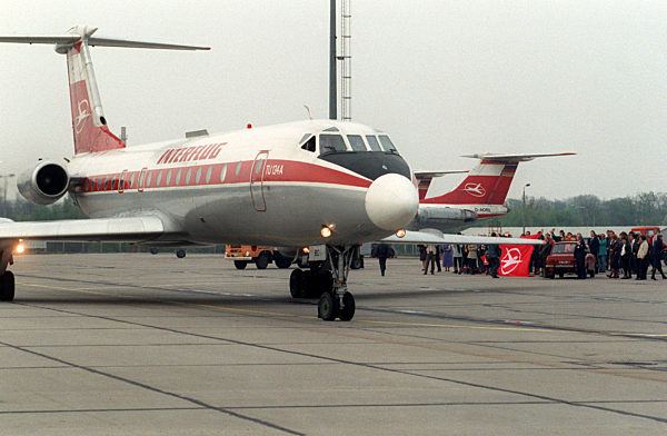 Die ehemalige DDR-Luftfahrtgesellschaft Interflug stellte am 30.04...
