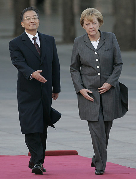 Merkel in China