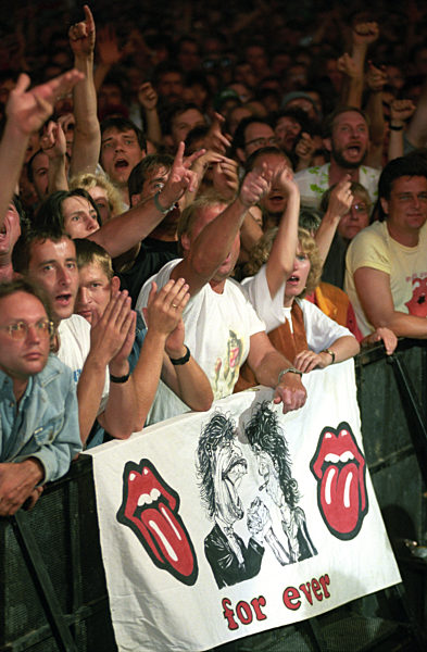Rolling Stones Fans (Archivfoto und Text 1995)