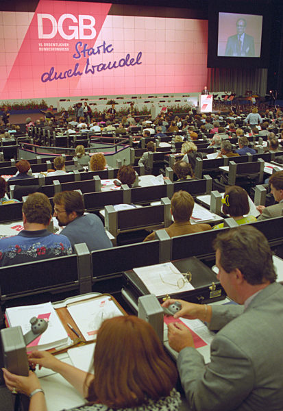 DGB-Kongreß (Archivfoto und Text 1994)
