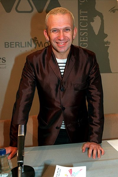 Designer Gaultier kürt "Das Gesicht '96" in Berlin
