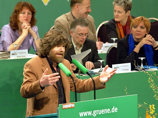 Grünen Parteitag Rede Messner