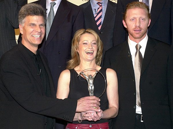 PK World Sports Awards 2001 Becker Spitz Comaneci