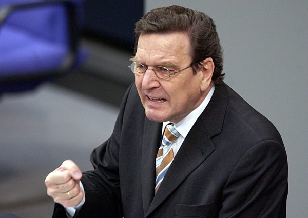 Bundestag - Rede Schröder