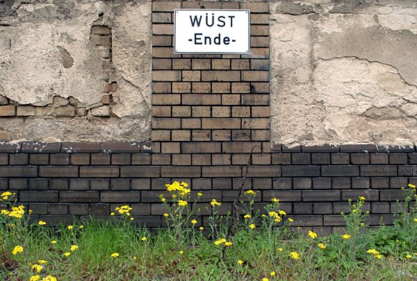 Nach der Wende: "Blühende Landschaften"