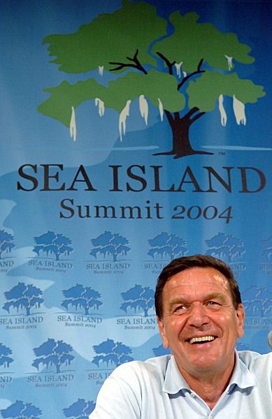 G8-Gipfel - Pk Schröder