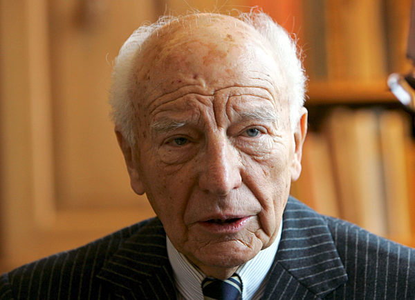 Alt-Bundespräsident Walter Scheel am Dienstag (18.01.2005) in Berlin...