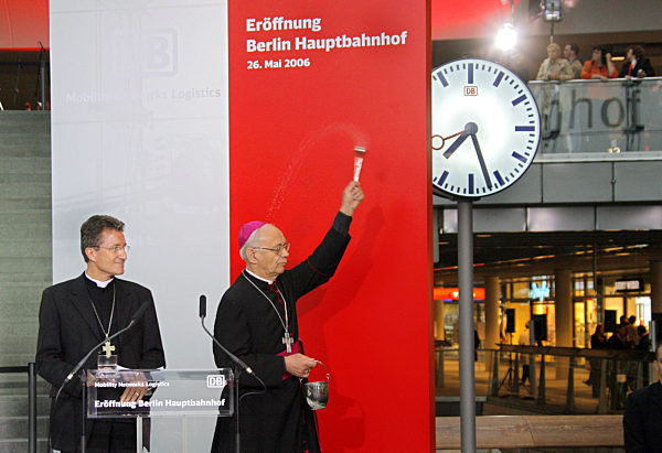 Eröffnung Berliner Hauptbahnhof - Bischöfe