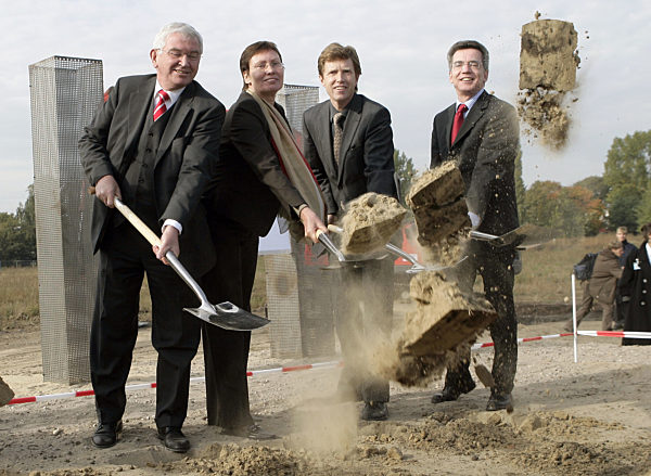 Spatenstich Neubau BND-Zentrale