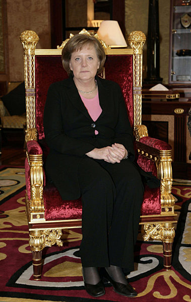 Merkel in United Arab Emirates