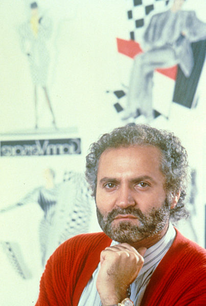 Gianni Versace, Fashion Designer, in 1986 Â©