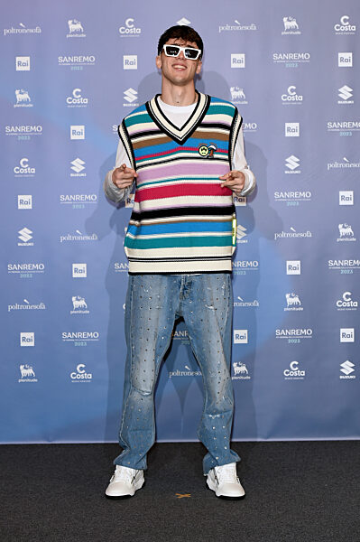Sanremo, 73rd Italian Song Festival. LDA photo call