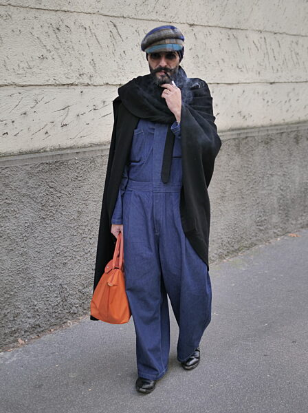 Milan fashion week women's fall winter 2023/2024 collections, guests, models and fashion bloggers street style outfits.