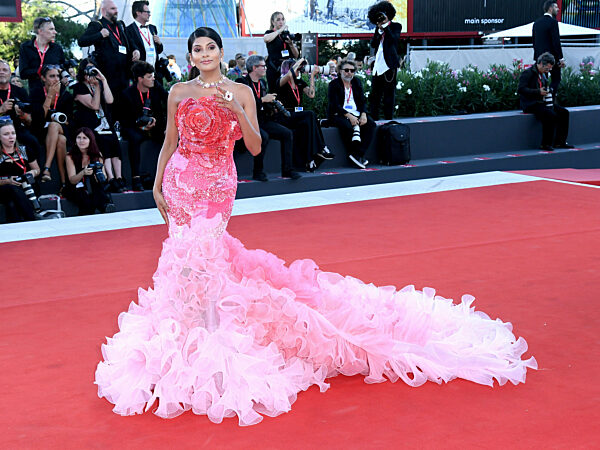 Venice, 80th Venice Film Festival 2023, Evening 6. Red Carpet Diva and Woman.