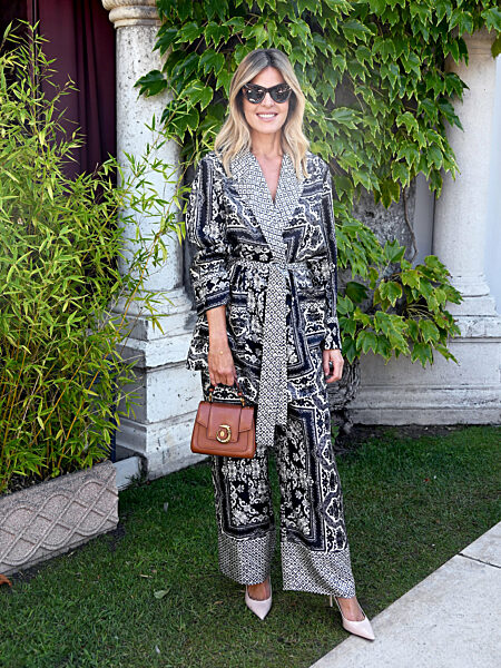 Venice, 80th Venice Film Festival 2023 - day 9 - arrivals at the landing stage -