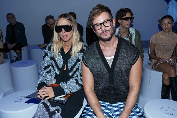 Milan Fashion Week, Spring Summer 2024 Missoni fashion show catwalk front row