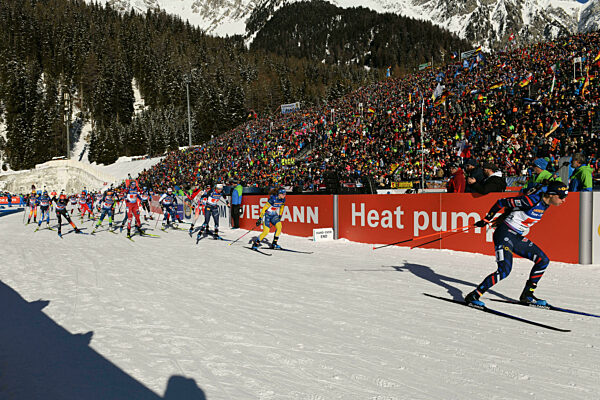 Biathlon race - IBU Biathlon World Cup 2024 - Single Mixed Relay (W+M)