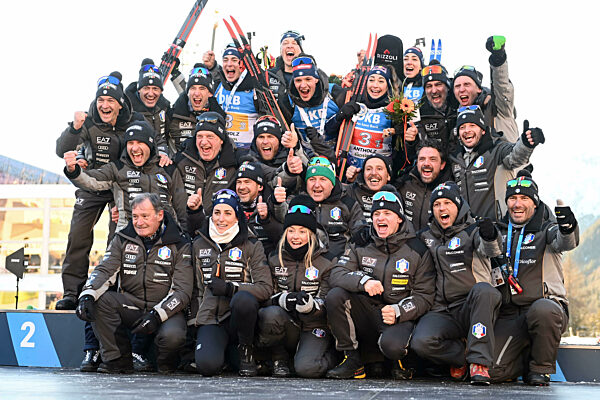 Biathlon race - IBU Biathlon World Cup 2024 - Mixed Relay (W+M)