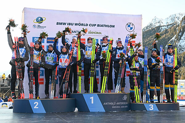 Biathlon race - IBU Biathlon World Cup 2024 - Mixed Relay (W+M)