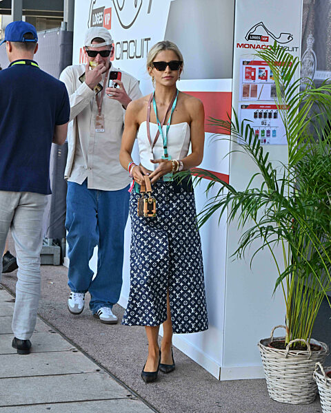 Monte Carlo, Celebrities at the F1 Grand Prix Qualifying