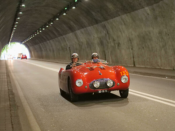The forty-second edition of the 1000 Miglia 2024 has started with departure from Brescia and first stop in Bergamo.