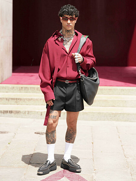 Milan, Milan Men's Fashion Week: Spring /Summer 2025 - Gucci fashion show - guests
